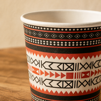 Gobelet à café jetable personnalisable, gobelet en papier pour boissons chaudes, gobelet en papier monocouche