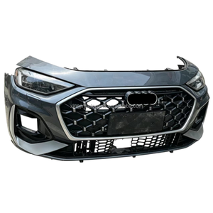 Componentes Delanteros de Alta Calidad para <span class=keywords><strong>Audi</strong></span> A5, A5L, B9. Parachoques Delantero con Rejilla, Ventilador del Radiador, Faros Delanteros, Labio Delantero y Kit de Carrocería - Product Image 3