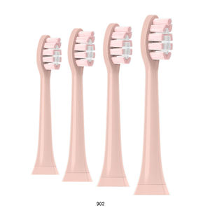 Têtes de brosse à dents électrique roses sans cuivre, têtes de brosse de rechange adaptées à la tête de brosse à dents Philps HX 3/6/9 - Product Image 1