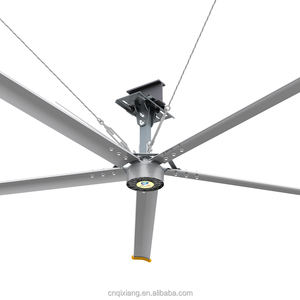 OEM 8ft -- 24ft gudang besar Volume tinggi ventilasi HVLS penggemar ventilasi aliran udara kustom tugas berat kipas langit-langit industri - Product Image 2