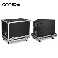 Gooermi pour 2x HDL30A HDL20A, boîte de transport universelle pour enceintes Line Array