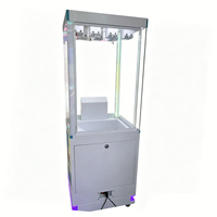 Mini Machine de Jeu de Défi 7 Secondes à Minuteur, Machine d'Arcade à Monnayeur à Fort Rendement, Distributeur de Jouets en Peluche à Gagner en Pressant sur le Bouton