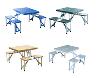 Ensemble de table portable pour pique-nique en plein air