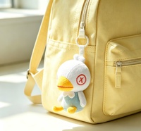 Jouets en peluche personnalisés, porte-clés, figurines en peluche, emballage boîte surprise, jouets en peluche souples personnalisés