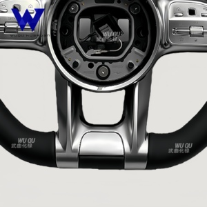 Volante Adatto per Mercedes-AMG Classe A, B, C, E, S W166, W177, <span class=keywords><strong>W205</strong></span>, W213, W212, W218, W222 C63, E63, G63 - Product Image 2