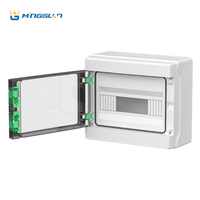 Boîtier de distribution étanche IP65 en plastique pour disjoncteurs MCB, série HA, ABS PC, 4, 6, 8, 12, 18, 24 voies