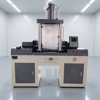 Machine d'essai de pliage de plaques d'acier à trois cylindres, haute précision, automatique