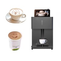 Machine d'impression sur surface de café pour la décoration de logos, de photos et de motifs