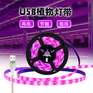 发光二极管全光谱5V USB生长灯条2835发光二极管植物温室水培生长0.5M 1M 2M 3M 4M 5M - Product Image 2