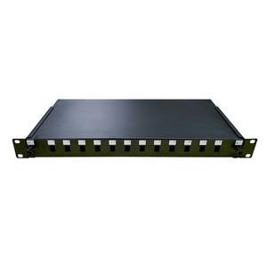 Panel de conexión de fibra óptica deslizante LWL Caja de empalme Opticke Vany 19 pulgadas PREMIUM FO Vana Kompletni LWL Anschlussbox - Product Image 5
