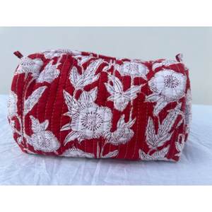 Caja de Joyería de Algodón Bohemio Estampada a Mano, Bolsas de Aseo Ligeras para Viaje, para Uso en Exteriores y Sala de Estar, Individual - Product Image 4