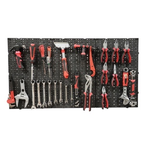 <span class=keywords><strong>Pegboard</strong></span> với toolboard Hooks phụ kiện hiển thị tường PEG Board kệ với lưu trữ Hook Organizer Bộ dụng cụ - Product Image 1