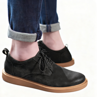 Chaussures hommes Maden hommes bateau chaussure Vintage vêtements de travail semelle épaisse daim cuir rétro décontracté bas bureau chaussure été RTS 2025 tendance