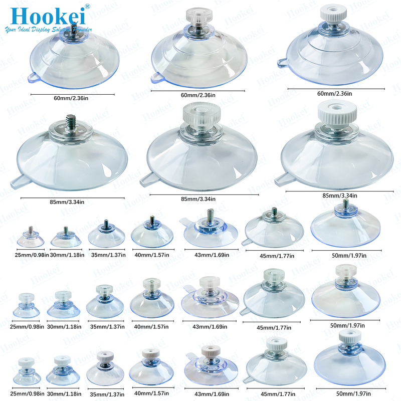 Custom Wholesale Vacuum Glass Clear Suction