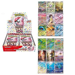 Vente en gros exclusive de jeux de cartes à collectionner Pokémon Scarlet & Violet 151 TCG, boosters scellés édition japonaise Sv2a. - Product Image 6