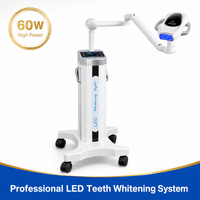 Portable Personnalisable Rose Blanchiment Des Dents Lampe Led Lumière 40w 80 Watt Laser 55w Machine De Blanchiment Des Dents Pour Un Usage Professionnel