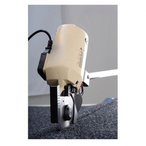 Automatic Cloth <b>Cutting</b> <b>Machine</b> with Long Handle Round Knife and <b>Fabric</b> End Cutter Thick Material Edge Cutter Used Condition - Product Image 2