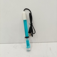 OEM PH-2601P2 laboratorium industri PC plastik 0-60C PH Sensor elektroda Probe untuk akuarium hidroponik akuarium tangki
