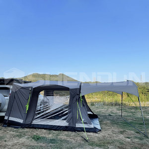 SNDN extérieur étanche RV tente <span class=keywords><strong>gonflable</strong></span> auvent deux chambres tissu en Nylon pour <span class=keywords><strong>caravane</strong></span> et camping aérien - Product Image 2