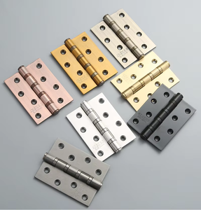 Doorshine tùy chỉnh đồ nội thất phần cứng 4 inch Heavy Duty sắt phẳng bóng mang cửa tủ bản lề thiết kế hiện đại thép không gỉ - Product Image 4