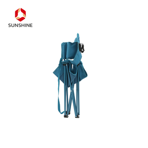 Ghế Cắm Trại Ngoài Trời Lưng Cao Tùy Chỉnh Ghế Bãi Biển Cơ Bản Có Thể Gập Lại Với Giá Đỡ Cốc - Product Image 5