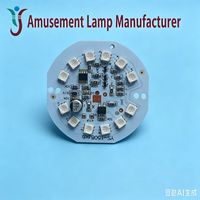 Tablero LED de colores AC24V, tablero de luz LED, tablero emisor de luz LED de colores, fuente de luz LED, cambio de color sincronizado