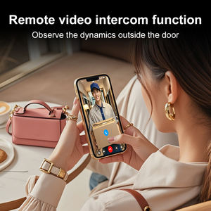 हॉट-सेलिंग स्मार्ट लॉक 3 डी चेहरे की बायोमेट्रिक पहचान फिंगरप्रिंट पासवर्ड घर के उपयोग के लिए उपयुक्त स्मार्ट डोर लॉक - Product Image 6