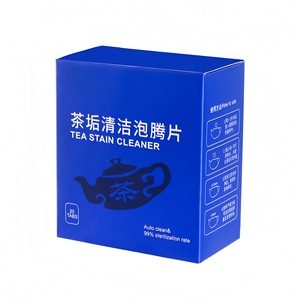 Tabletas efervescentes limpiadoras de manchas de té, 20 tabletas, limpieza automática para teteras y tazas - Product Image 1