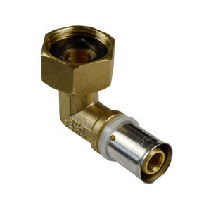 อะแดปเตอร์ปรับมุม Ø26 × 3/4" แบบตัวเมีย |   ข้อต่อทองเหลือง PEX-AL-PEX |   เทอร์โมสไตล์ THS ® - Product Image 1