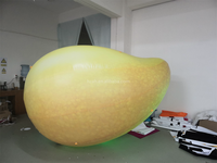 Modèle de mangue gonflable géant fruit gonflable pour la publicité extérieure