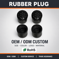 Petit bouchon flexible en caoutchouc de silicone anti-corrosion et étanche pour la protection des câbles électroniques et l'étanchéité des trous
