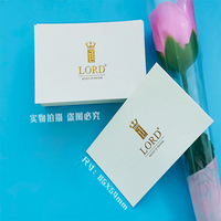 Bandes de papier test parfum et fragrance personnalisées avec logo en relief imprimé sur une face, emballage en boîte avec logo personnalisé pour usage cadeau