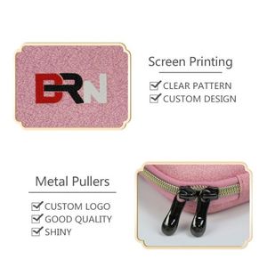 Pink Luxury Laptop Bag for Women 14 Inch <b>Leather</b> Laptop Hard Shell Waterproof Travel Business <b>Briefcases</b> - Product Image 4