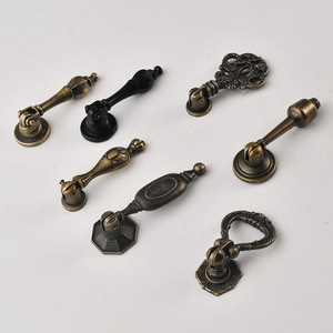 Zinc Alloy Single Hole Pull Handles Bar Shape Minimalist Design For Drawer Cabinet Door Furniture Hardware - Product Image 2