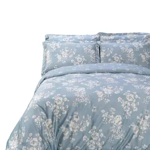Fábrica china 7Pcs sábana con edredón, hoja de cama ropa de cama conjunto único
