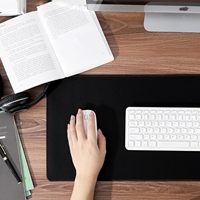 Tapis de bureau de jeu personnalisé Hunan Sports, grande taille, noir, multi-tailles, tapis de souris imperméable et antidérapant, fournisseur en gros pour le bureau et le jeu