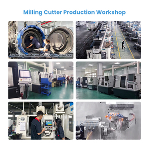 Bwin OEM nhà máy CNC tráng 8*60 55 HRC 8mm bóng phẳng mũi cuối nhà máy Vonfram cacbua phay dao tiện công cụ - Product Image 6