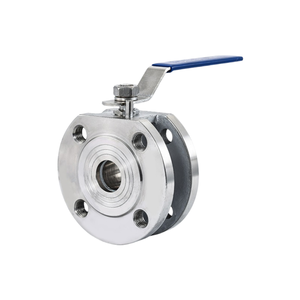 Một cửa van mua sắm giải pháp ý thép không gỉ 304 316 mỏng Wafer bóng van DN50-DN500 - Product Image 2