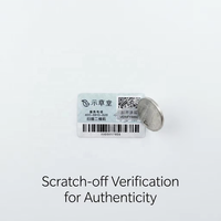 Étiquettes de sécurité à code-barres personnalisées durables, autocollants à code QR, anti-contrefaçon, adhésif puissant pour supermarchés et expositions