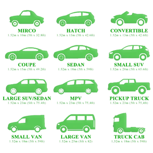 Films de protection de voiture Vsin haute brillance transparents auto-réparateurs super hydrophobes pour pare-chocs avant, capot et rétroviseurs – Stock Allemagne et Qatar - Product Image 6