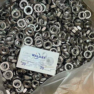 MALAXY - Écrous hexagonaux externes en acier inoxydable Ss304 Ss316 Din934 pour les secteurs de la santé, des mines et du <span class=keywords><strong>traitement</strong></span> de l'eau - Product Image 4