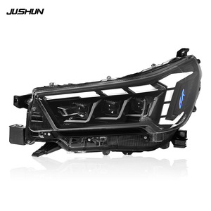Jushun Headlight Assembly For 2021-2024 Toyota Hilux Three Lens Led <b>Daytime</b> <b>Running</b> <b>Light</b> Flowing Effect - Product Image 4