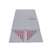 Kotak Kaku Kustom Berlapis Kertas, Dapat Dilipat, Magnetik, untuk Kemasan Kosmetik