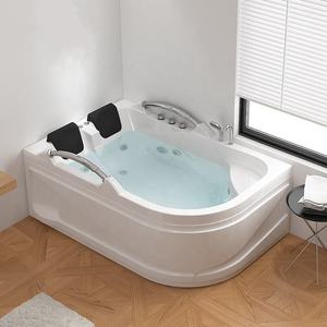 Spa <span class=keywords><strong>Jacuzzi</strong></span> d'<span class=keywords><strong>intérieur</strong></span> pour 2 personnes avec panneau de commande et couverture, système Easy-Set avec cascade - Product Image 4