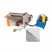 Machine d'emballage semi-automatique pour rouleaux de papier aluminium, machine de fixation à denture de scie pour boîtes en aluminium