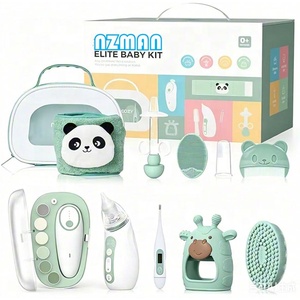 Kit Esencial para Bebés Elite, Kit para Baby Shower y Registro, para Cuidado, Limpieza y Aseo, Lima de Uñas Eléctrica y Aspirador <span class=keywords><strong>Nasal</strong></span>, Faja Abdominal - Product Image 1