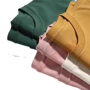 T-shirt oversize en coton 100% doux, poids lourd, unisexe, pour homme, streetwear, 280 g/m² - Product Image 1