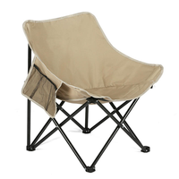 Chaise pliante portable en métal pour camping, pêche, pique-niques, croquis artistiques, chaise de pêche inclinable en fer Oxford