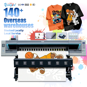 Imprimante à sublimation industrielle Yinghe pour tissus, papier de transfert thermique 1,8 m, vêtements de sport, polos, imprimante à sublimation par transfert thermique - Product Image 2