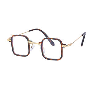 Lunettes de soleil carrées Steampunk pour hommes, monture noire, protection UV400, mode, voyage, cyclisme, conduite - Product Image 3